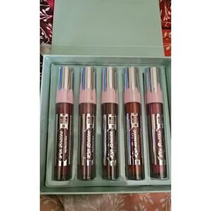 The Beauty Crop Lip Brûlée High Shine Lip Crème Set Of 5 BNIB